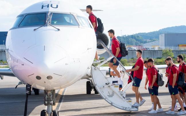 Los jugadores del Athletic ya se encuentran en Cádiz