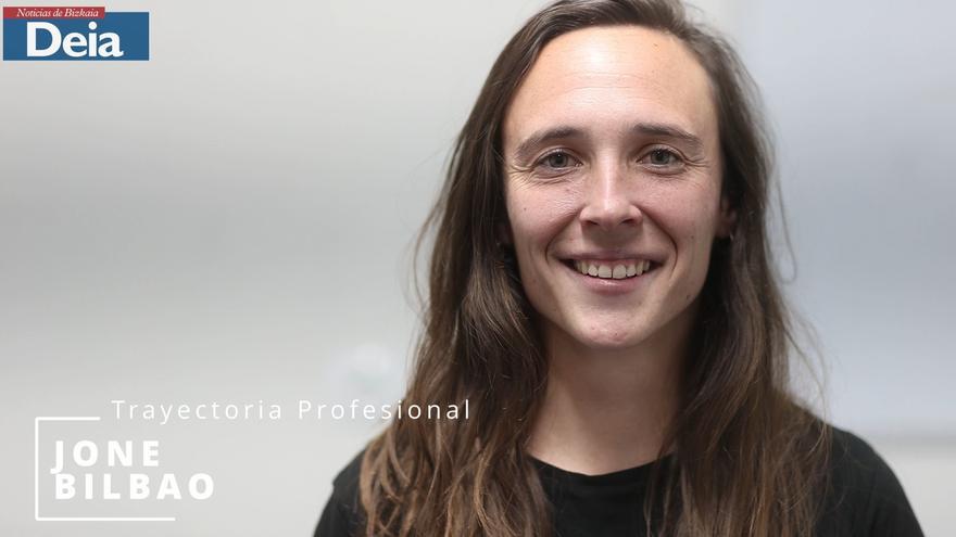 Jone Bilbao, futbolista de Fruiz con una amplia trayectoria deportiva