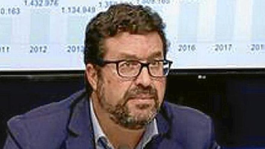 El secretario de Estado de Trabajo, Joaquín Pérez Rey, ayer.