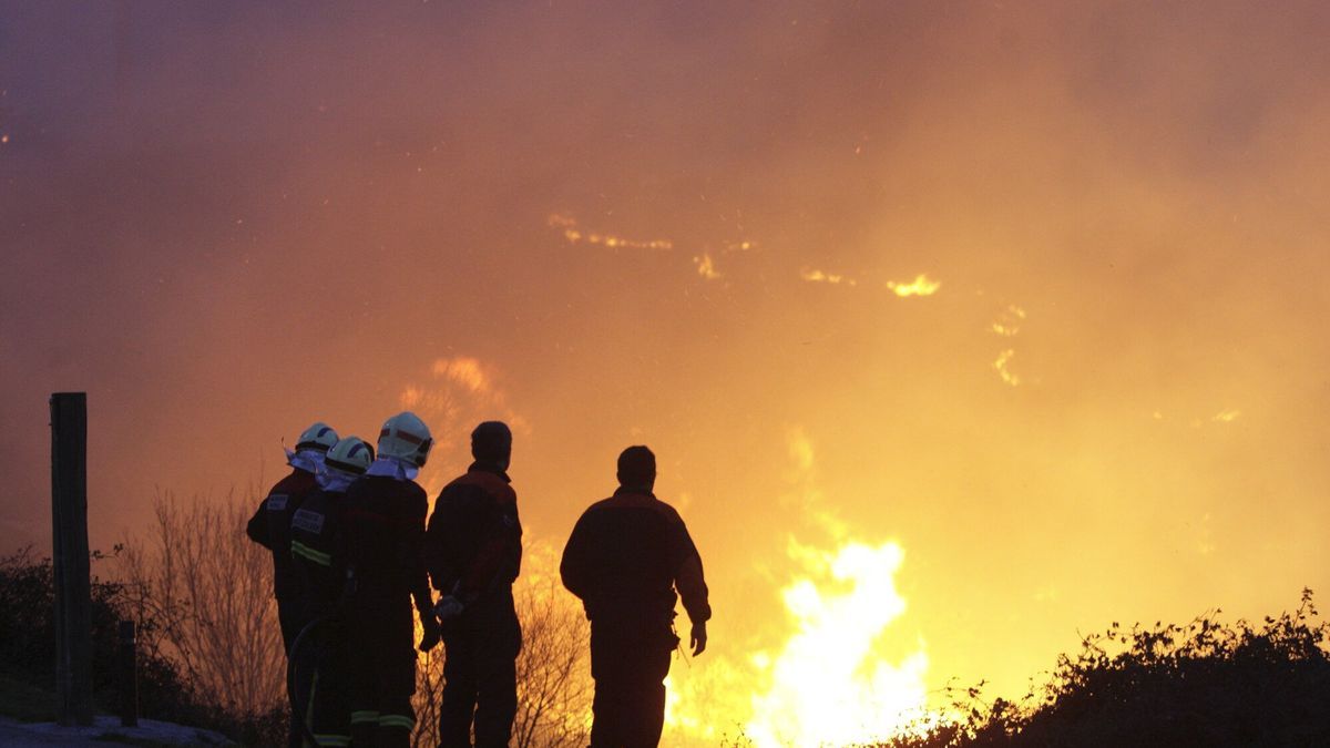 La escasez de lluvias ha aumentado el riesgo de incendios.