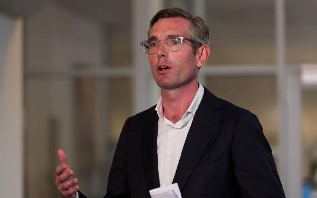 El primer ministro de Nueva Gales del Sur, Dominic Perrottet. El primer ministro de Nueva Gales del Sur, Dominic Perrottet.