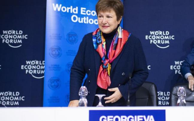 Kristalina Georgieva, gerente del FMI. Kristalina Georgieva, gerente del FMI.