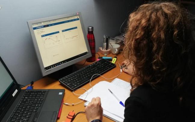Trabajar desde casa es cada vez más habitual. Trabajar desde casa es cada vez más habitual.