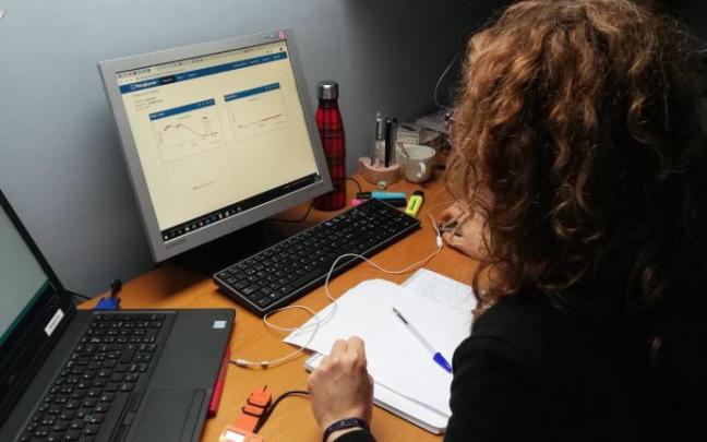 El teletrabajo se ha multiplicado en Euskadi. El teletrabajo se ha multiplicado en Euskadi.