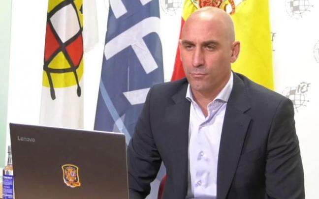 El presidente de la RFEF, Luis Rubiales. El presidente de la RFEF, Luis Rubiales.