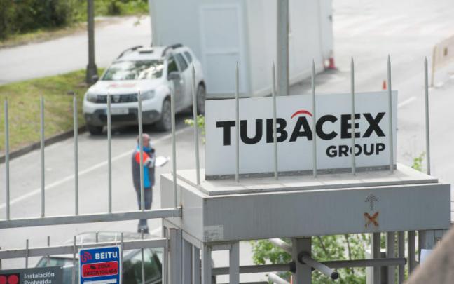 Planta de Tubacex. Planta de Tubacex.