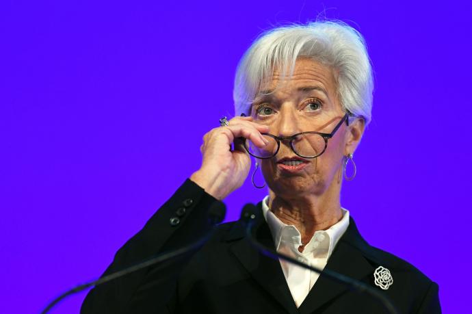 La presidenta del BCE, Christine Lagarde.