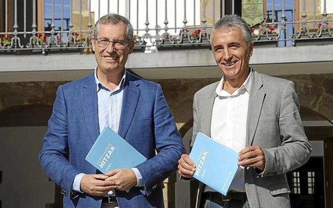 De izquiera a derecha: Markel Olano y Kepa Zubiarrain. | FOTO: N.G. De izquiera a derecha: Markel Olano y Kepa Zubiarrain. | FOTO: N.G.