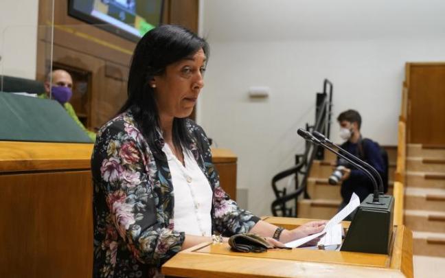 La parlamentaria de Vox Amaia Martínez.
