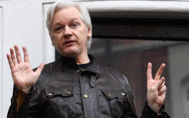 Julian Assange, en una imagen de archivo. Julian Assange, en una imagen de archivo.