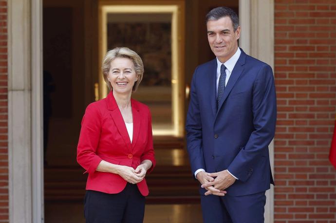 El presidente del Gobierno español y de la Comisión Europea, en una imagen de archivo.