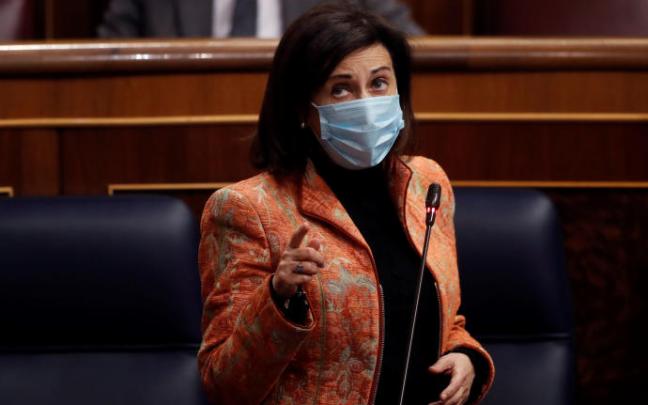 Margarita Robles, en el Congreso.