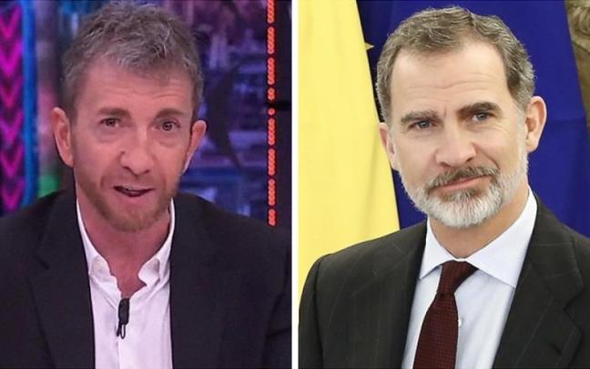 Pablo Motos y Felipe VI. Pablo Motos y Felipe VI.