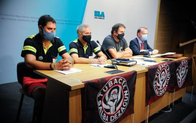 ELA ha decidido mantener los paros en las plantas de Tubacex.