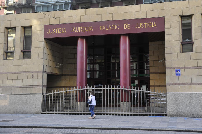 Vista de los juzgados de Bilbao.