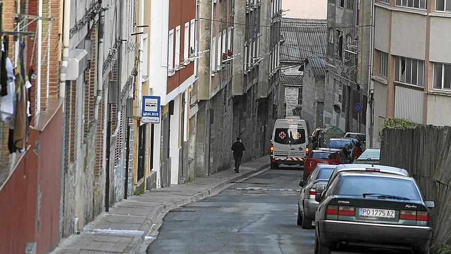 Barrio de Txonta, en Eibar, donde se ejecuta uno de los proyectos de regeneración. | FOTO: JABI LEON