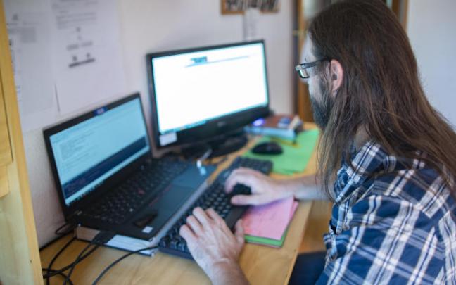 El Gobierno vasco cree que "sería bueno" mantener el teletrabajo cuando se posible. El Gobierno vasco cree que "sería bueno" mantener el teletrabajo cuando se posible.