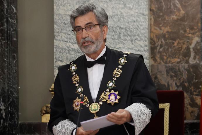 Carlos Lesmes, presidente del Supremo y del Consejo General del Poder Judicial.