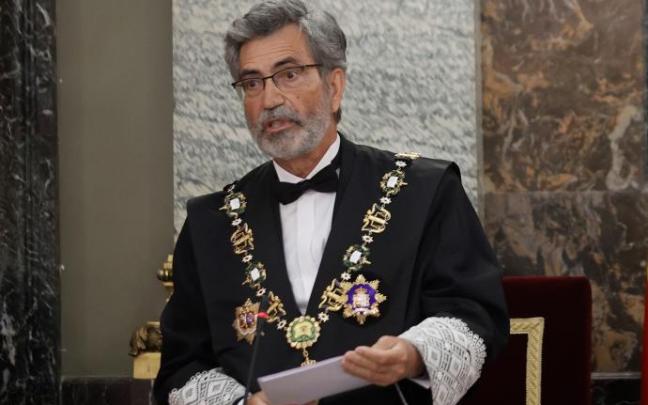 Carlos Lesmes, presidente del Supremo y del Consejo General del Poder Judicial. Carlos Lesmes, presidente del Supremo y del Consejo General del Poder Judicial.