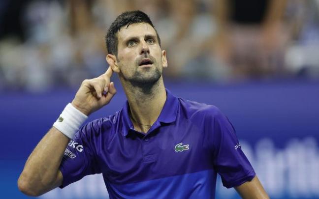 Novak Djokovic, en una imagen de archivo. Novak Djokovic, en una imagen de archivo.