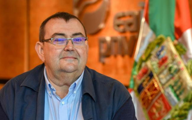 Koldo Mediavilla, responsable institucional del EBB del PNV. Koldo Mediavilla, responsable institucional del EBB del PNV.