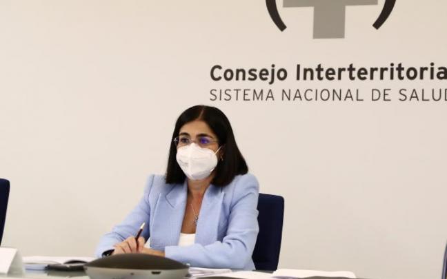 La ministra de Sanidad, Carolina Darias.