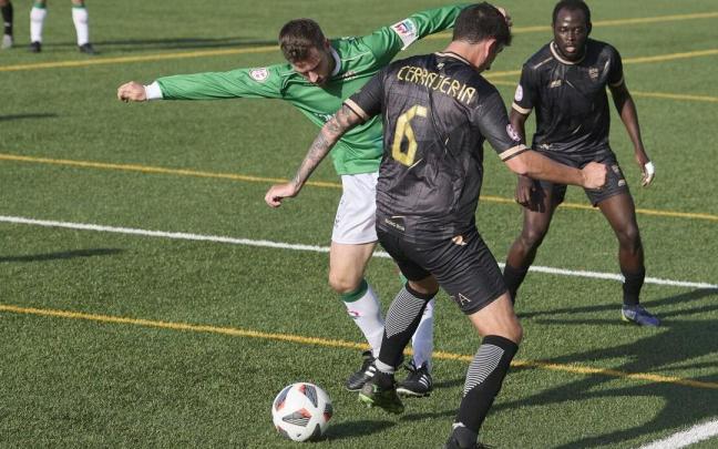 Irigu&iacute;bel, en un lance entre el San Juan y Racing Rioja