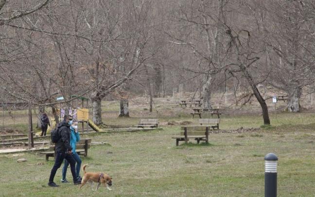 Zona del parketxe en Sarria