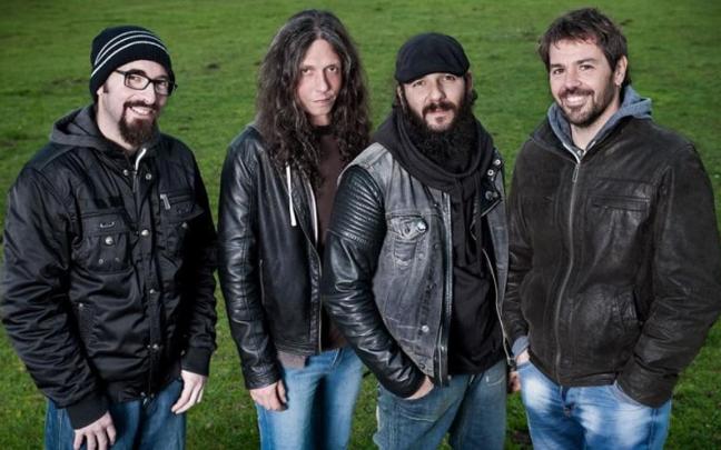 De izquierda a derecha, los integrantes de Bocanada: Pepo, Rupi, Martín y Juanito.