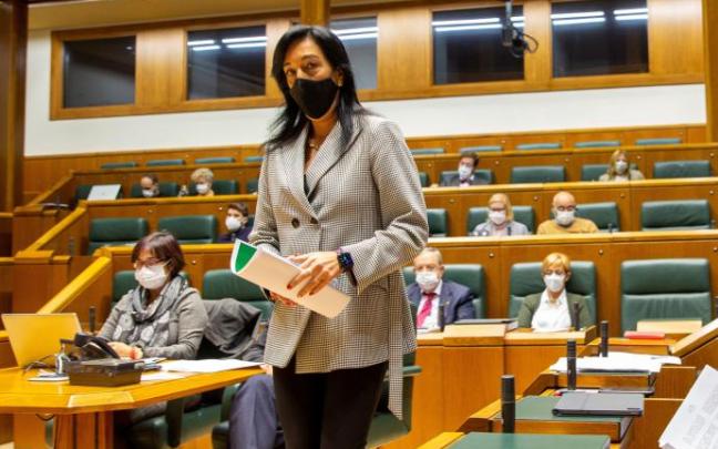 La parlamentaria de Vox Amaia Martínez.