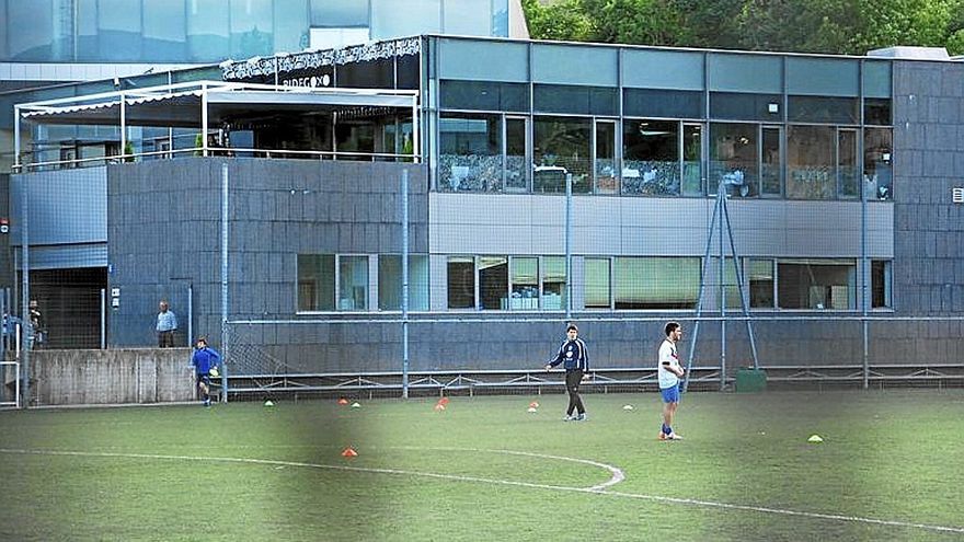 El polideportivo Usabal. | FOTO: M.S.S.