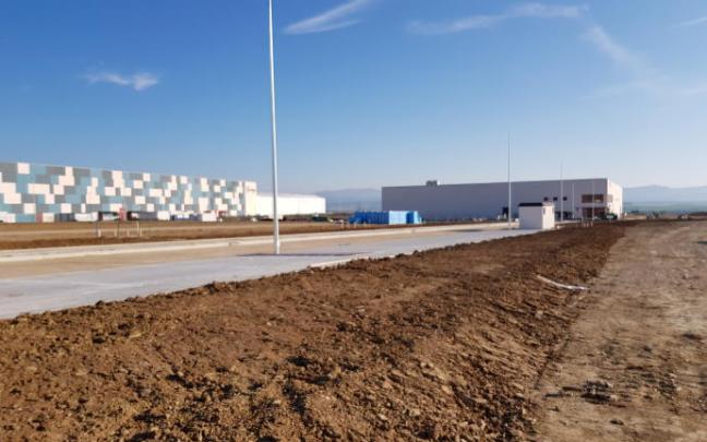 El polígono de Lumbier, ya finalizado.