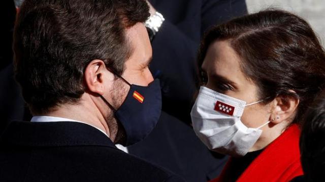 Casado y Ayuso, protagonistas de la guerra interna en el PP.