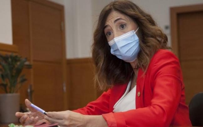 La consejera Olatz Garamendi.