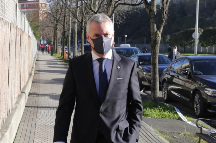 El lehendakari, Iñigo Urkullu.