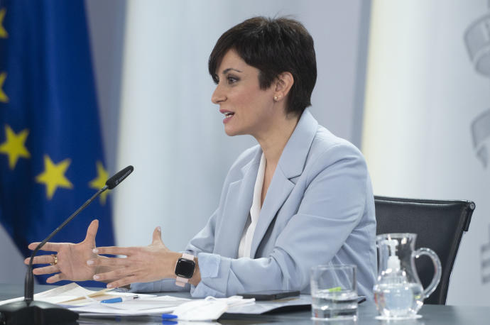 La ministra de Política Territorial, Isabel Rodríguez.