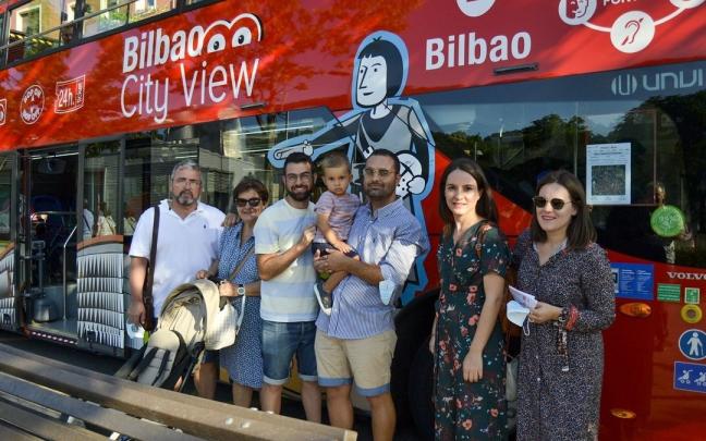 El autob&uacute;s tur&iacute;stico de Bilbao gana usuarios estos d&iacute;as