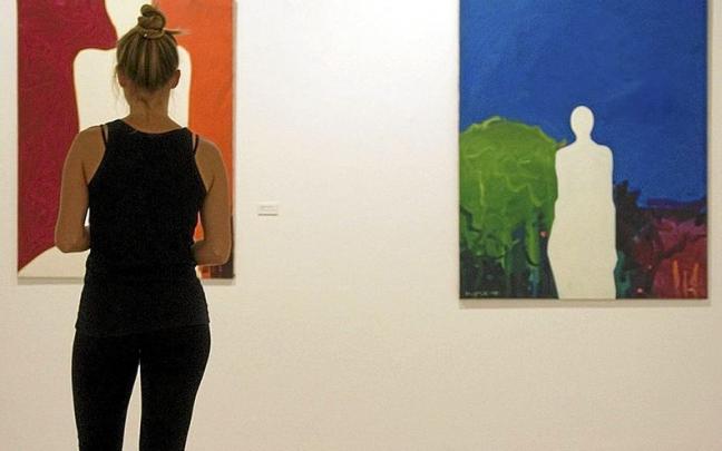 Exposición de Rafael Lafuente en Artium en el año 2006.