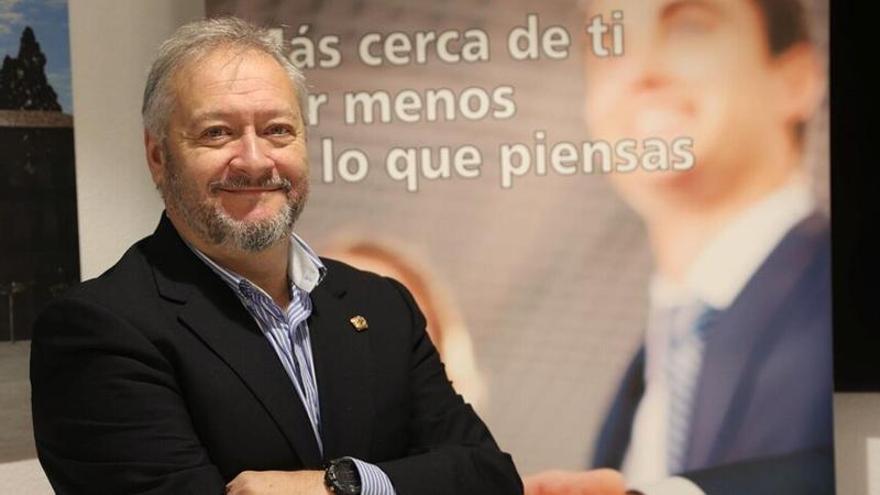 Chus Herias, presidente del colegio de Agentes comerciales.