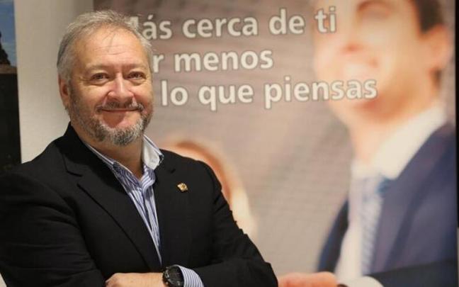 Chus Herias, presidente del colegio de Agentes comerciales. Chus Herias, presidente del colegio de Agentes comerciales.
