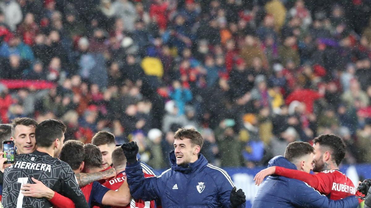 Aimar celebra la victoria