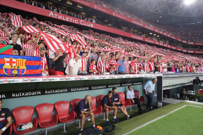 10.243 seguidores retornan a San Mamés el sábado en el duelo del Athletic ante el Barcelona.