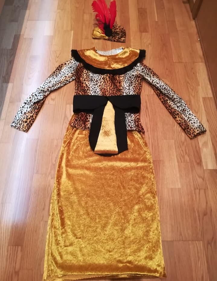 Disfraces de tribu africana.