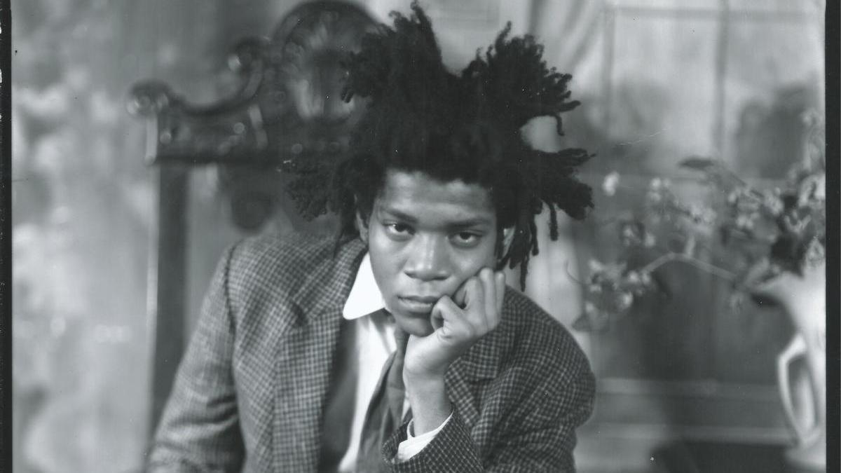 El pintor Jean-Michel Basquiat.