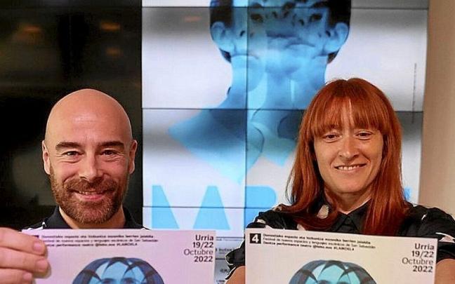 Ion Estala y Ainhoa Barrantes, de LABO XL. | FOTO: N.G.