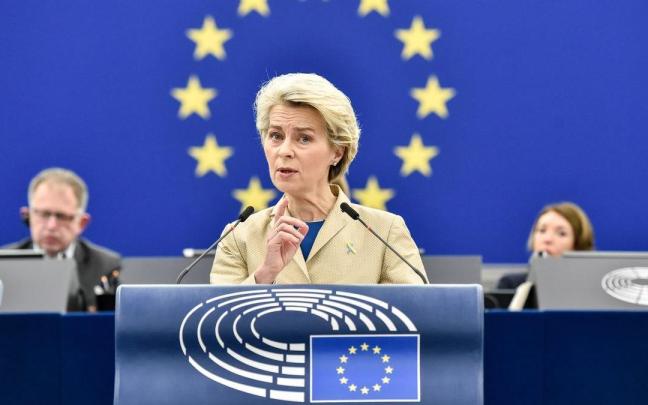 La presidenta de la Comisión Europea, Ursula Von der Leyen.