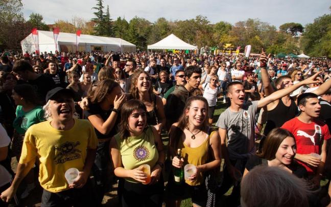 El ambiente festivo fue la nota en todo el recorrido.
