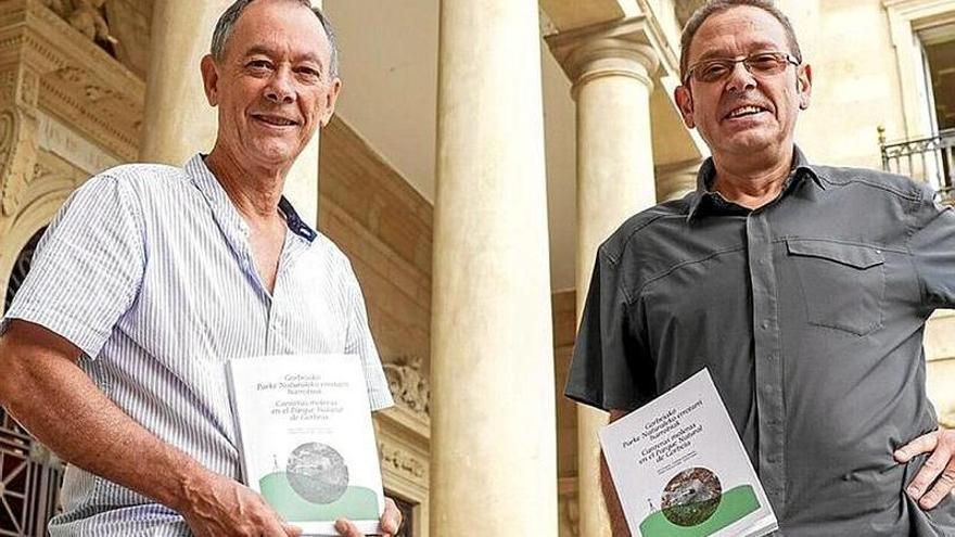 Presentación del libro sobre las canteras en el Gorbeia