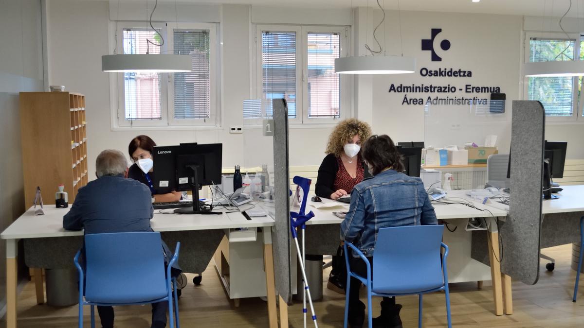 El área administrativa también ha sufrido cambios.