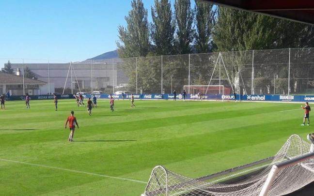 Entrenamiento de Osasuna este sábado 15 de octubre